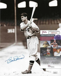 Bobby Doerr Signed 8x10 Photo w/ JSA COA #II87515 Boston Red Sox - Picture 1 of 2