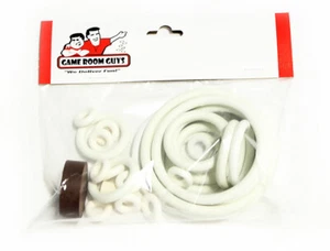 Gottlieb Texan Pinball Machine Replacement Repair Rubber Ring Kit White - Picture 1 of 2
