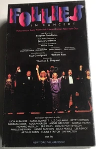 SUPER RARE! FOLLIES IN CONCERT 1985 UNUSED FACTORY SEALED VHS TAPE W/WATERMARKS! - Picture 1 of 6