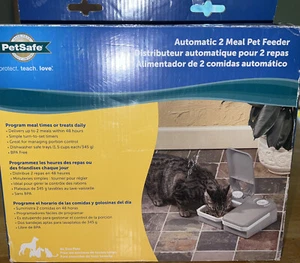 PetSafe 2-Meal Automatic Pet Feeder Dog & Cat Timer PFD11-13706 - Picture 1 of 4