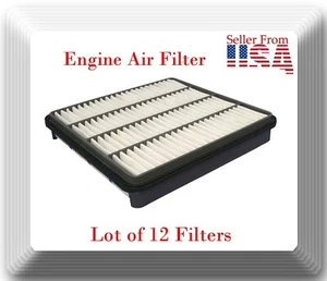 Lot 12 x Rigid Panel Air Filter Fits:LX570 Land Cruiser Sequoia Tundra 2008-2021 - Picture 1 of 1