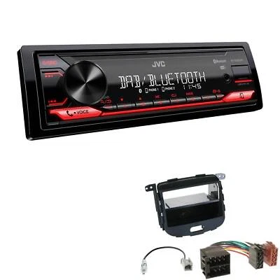 JVC KD-X282DBT Auto Radio Bluetooth DAB+ USB für Hyundai i10 2008-2013 - Bild 1 von 4