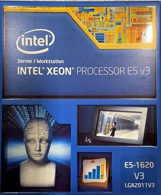 Intel BX80644E51620V3 SR20P Xeon Processor E5-1620 v3 10M Cache, 3.50 GHz NEW - Image 1 of 2