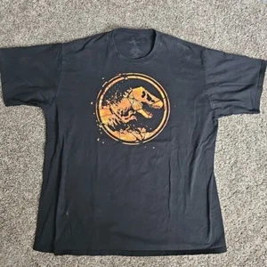 Universal Studios Jurassic Park Reality Black Size XL Short Sleeve Shirt - Picture 1 of 8