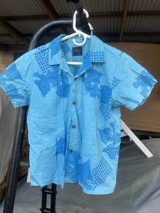 Sig Zane Hilo Hawaiian Shirt Casual Dress Shirt Floral Cotton Aloha Size S Nice - Picture 1 of 8