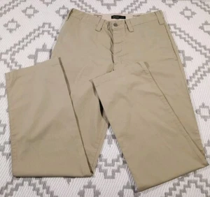 Pantalones Dockers Para Hombres Caquis Nuevos sin Etiquetas W32 L32 Beige Botón Mosca Pierna Recta - Imagen 1 de 18