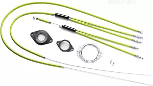 BMX Bike Gyro Brake Cables Front + Rear (Upper + Lower) Spinner Rotor Set Kit - Picture 1 of 11