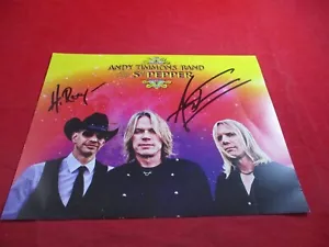 Andy Timmons Band Plays Sgt. Pepper Promo AUTOGRAPHED Picture Photo - Picture 1 of 2