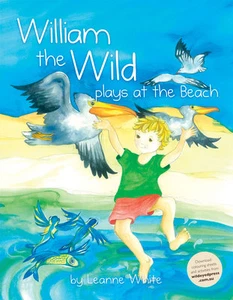William the Wild va a la playa por Leanne White Obra de Arte por Leanne White - Imagen 1 de 1
