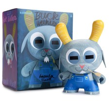 Kidrobot Buck Wethers 8" Vinyl Dunny by Amanda Visell
