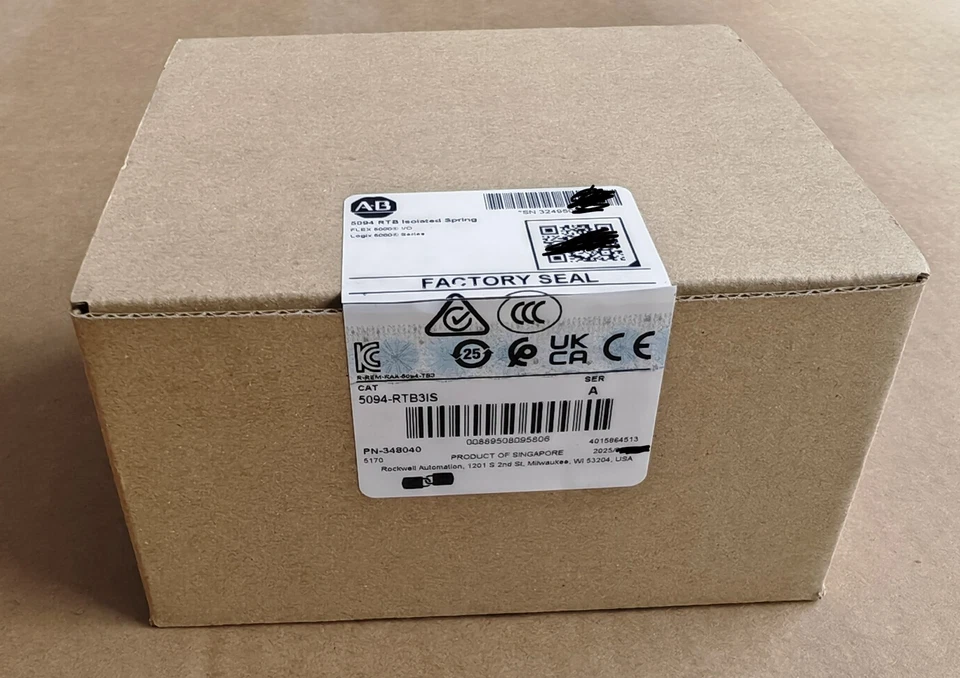 New Sealed 5094-RTB3IS Series A Flex 5000 I/O Isolated Spring Terminal PLC Safty - Image 1 of 1