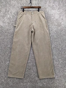 Pantalones de pana holgados vintage Levi's con lengüeta plateada para hombre 34x32 beige años 90 - Imagen 1 de 13