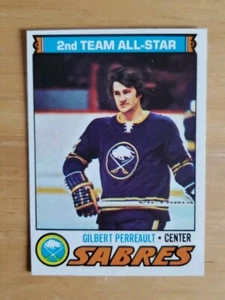 1977-78 Topps Buffalo Sabres Hockey Card #210 Gilbert Perreault NM - Bild 1 von 2