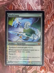 FOIL Skullclamp x 1 Near Mint Magic the Gathering MTG Card V09 - Picture 1 of 2
