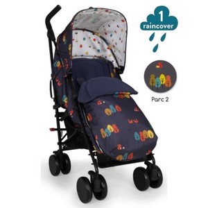 Cosatto Supa 2 Stroller with Footmuff & Raincover, Parc 2