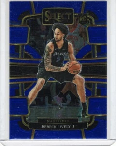 2023-24 Panini Select Blue #76 Dereck Lively II RC Dallas Mavericks Rookie - Picture 1 of 2