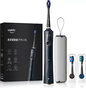 USMILE Electric Toothbrush usmile F1 Black Ultrasonic Rechargeable USB TypeC New - Picture 1 of 9