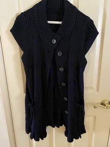 Women's Short Sleeve Cardigan w/ Pockets One Size - Picture 1 of 7