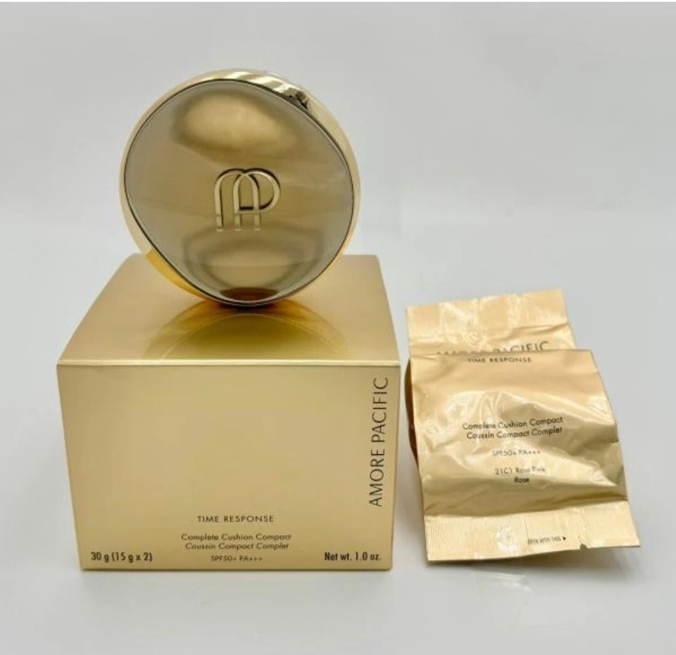 Amore Pacific Time Response Complete Cushion Compact 15g + Refill 15g #21C1 - Image 1 of 4