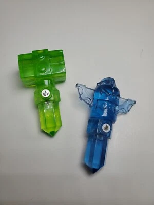 WATER TIKI y LIFE HAMMER Cristales Skylanders Trap Team Azul Verde Foto 1 de 2