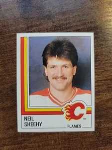 Neil Sheehy 1987-88 Panini Sticker #209 - Calgary Flames - NHL - Picture 1 of 2