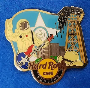 HOUSTON IMÁN ALTERNATIVO NASA ASTRONAUTA ACEITE DERRICK STAR VAQUERO Hard Rock Café - Imagen 1 de 1