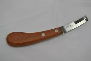 Hufmesser Hauptner Holzgriff mit beidseitiger Klinge links gerichtet 40672 - Bild 1 von 1