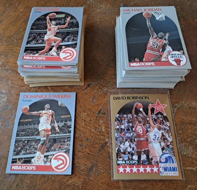 1990-91 NBA Hoops Basketball Cards 1-280 SINGLES YOU PICK 'EM Complete Your Set! - Image 1 of 4