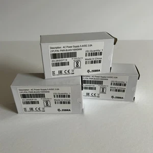Lote de 3 bloques adaptadores de CA Zebra 16W - PWR-BUA5V16W0WW - Imagen 1 de 2