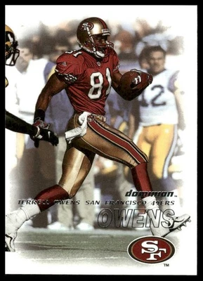 2000 SkyBox Dominion #60 Terrell Owens San Francisco 49ers - Image 1 of 2