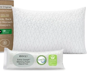 Coop Home Goods Original Adjustable Pillow, Queen Size Bed Pillows for Sleeping, - Picture 1 of 3