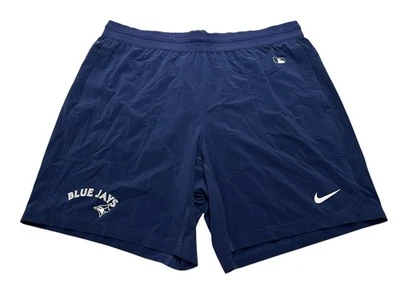 Pantalones Cortos de Entrenamiento Nike Dri-Fit MLB Toronto Blue Jays Edición Equipo 8" Talla XL Azul Marino Foto 1 de 4