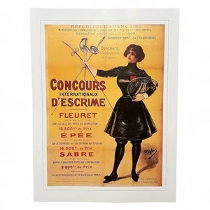 Póster de los Juegos Olímpicos de 1900 12x16 París, Francia impresión artística - Imagen 1 de 2