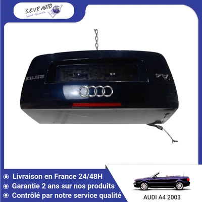 🇫🇷 COFFRE ARRIERE AUDI A4 CABRIOLET ➤8H0827023B ♻️ - Photo 1/3