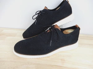 Cole Haan Zerogrand Shoe Sneaker Black Wingtip Oxford C27568 Men's  11.5 M - Picture 1 of 15