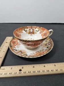 Tazza da tè Samuel Radford Imari reg. n. 390220 1891-1913 antica tazza da tè arancione HTF - Foto 1 di 7