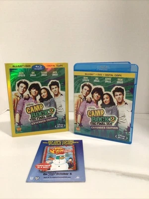 CAMP ROCK 2 Final Jam ( Blu-ray DVD Digital ) Demi Lovato Jonas Brothers Disney Foto 1 de 4