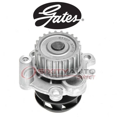 Gates Engine Water Pump for 1999-2011 Volkswagen Jetta 1.8L 2.0L L4 - vi - Image 1 of 4