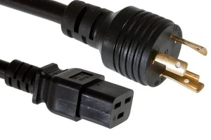 Cisco 6000 Twist Lock AC Cord, 15', CAB-AC-C6K-TWLK - Lifetime Warranty - Afbeelding 1 van 4
