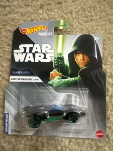  2022 Hot Wheels Charakter Cars Star Wars The Mandalorian LUKE SKYWALKER (JEDI)  - Bild 1 von 2