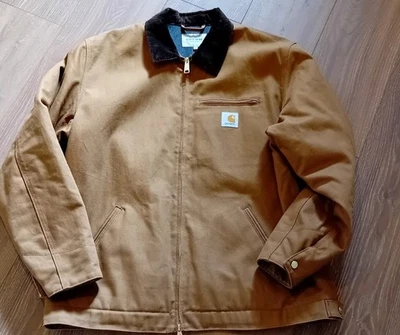 CARHARTT WIP WINTER DETROIT BLANKET LINED JACKET SIZE XL - Image 1 of 4