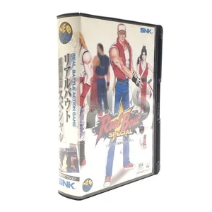 Neo Geo AES Real Bout Fatal Fury Special Japanese Version Box with Manual - Picture 1 of 8