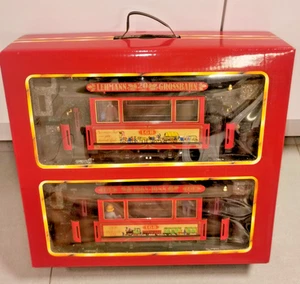 LGB G 2036 Tram elettrico con sidecar trolley - set come nuovo in scatola originale - Foto 1 di 24