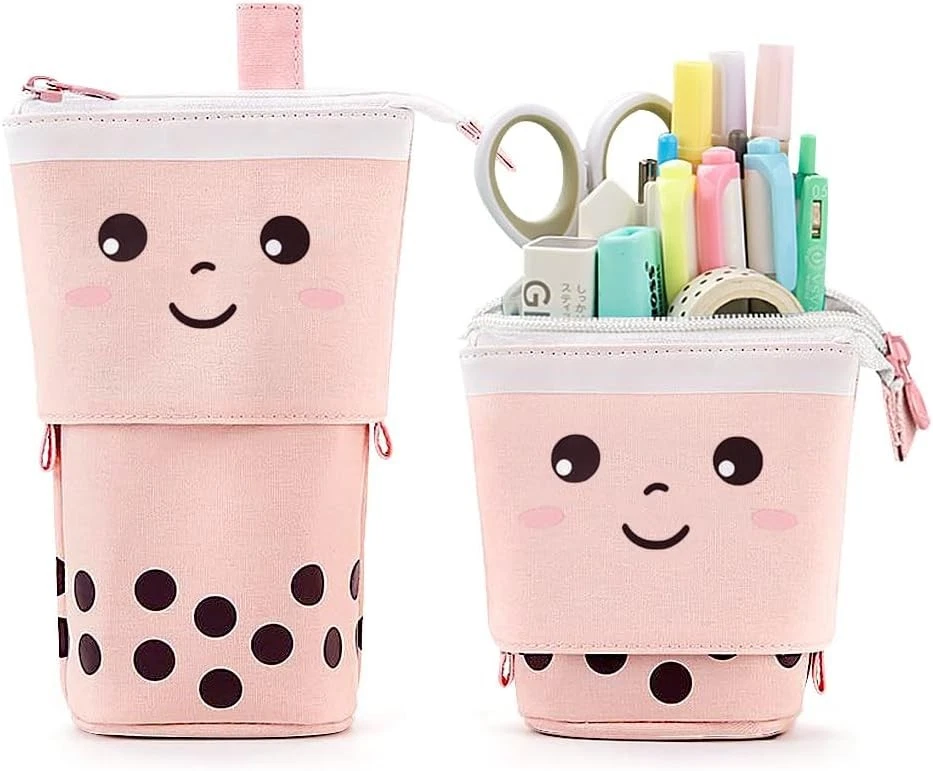 Милый стоящий чехол-карандаш для детей, всплывающий держатель для чайной ручки Kawaii - Изображение 1 из 4