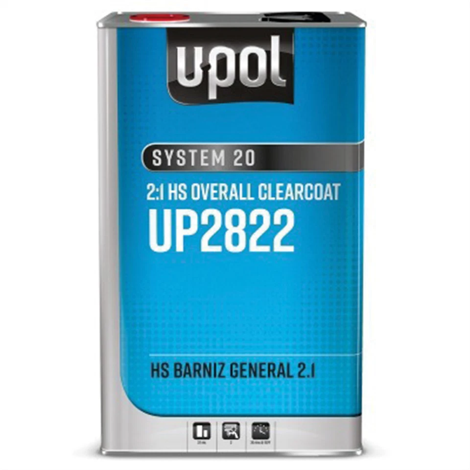 U-POL UP2822 High Gloss Clearcoat, Scratch Resistant, 5L Tin - Image 1 of 1
