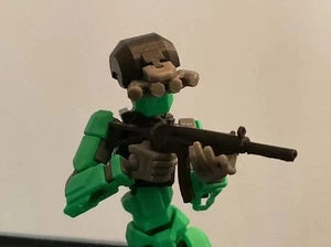 Night Vision Helmets for Dummy 13 | 3D Printed Custom Action Figure Accessories - Picture 1 of 7