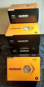 16 Dozen Golf Balls - Brand New Callaway Golf Warbird White Golf Balls - 2023 - Picture 1 of 8