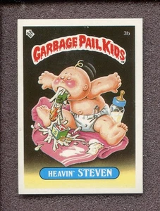1985 Garbage Pail Kids UK Minis - Heavin' Steven  3b - Picture 1 of 2