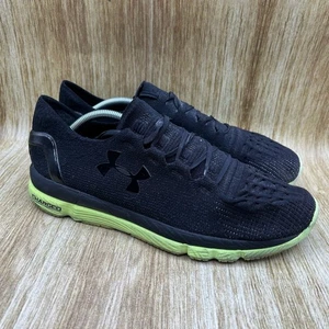 Zapatillas deportivas Under Armour Speedform Slingshot para hombre talla 13 negras verdes - Imagen 1 de 10
