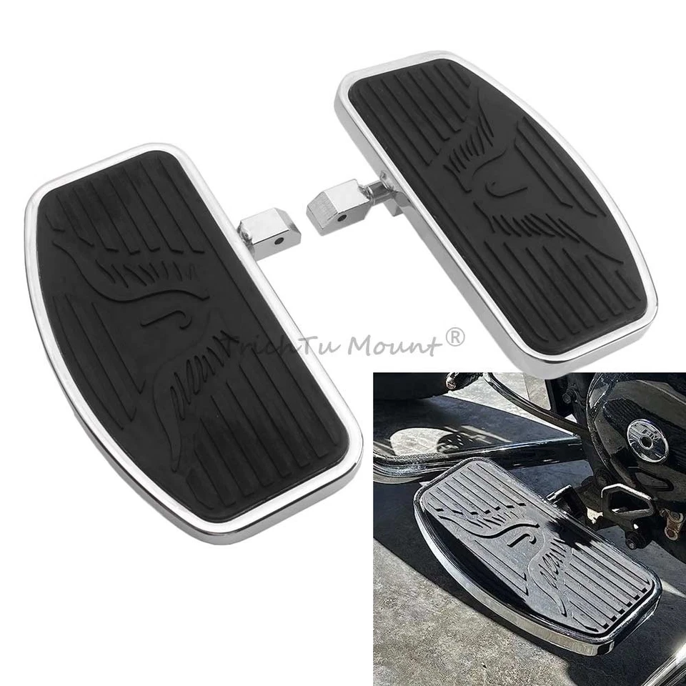 Front Driver Rider Floorboards Footrest For Honda Shadow ACE VT750C Deluxe 97-03 - Imagem 1 de 4